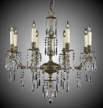  CH7815-U-05S-ST - 8 Light Parisian Spire Chandelier